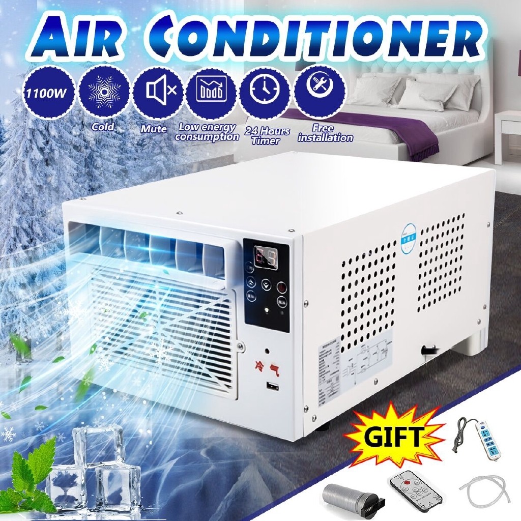 Desktop Air Conditioner Cold/Heat Dual Use 220V/AC With Remote Control ...
