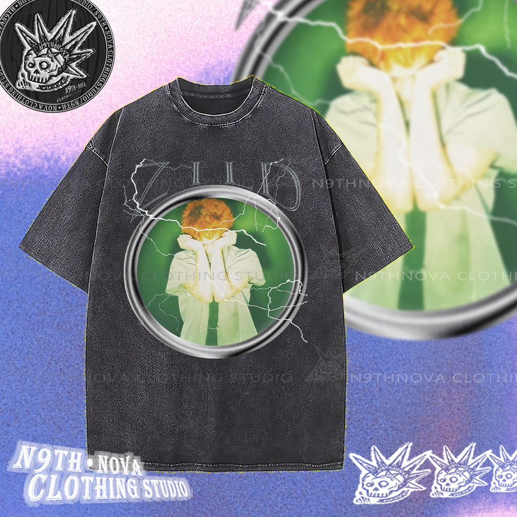NEAT 24h shippingN9THNOVA zild Philippines Rock Washed T-Shirt, Gothic ...