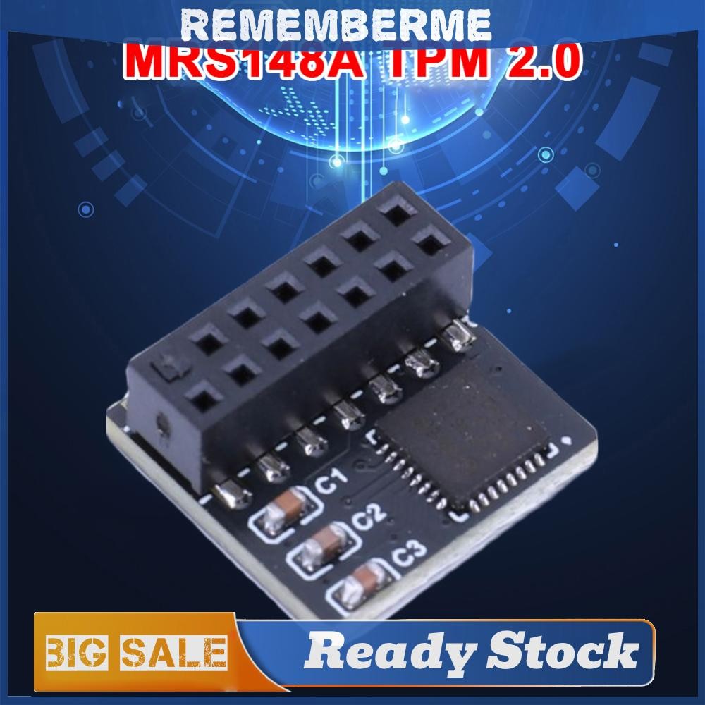 TPM 2.0 Encryption Security Module 14 Pin SPI Portable TPM 2.0 Remote ...