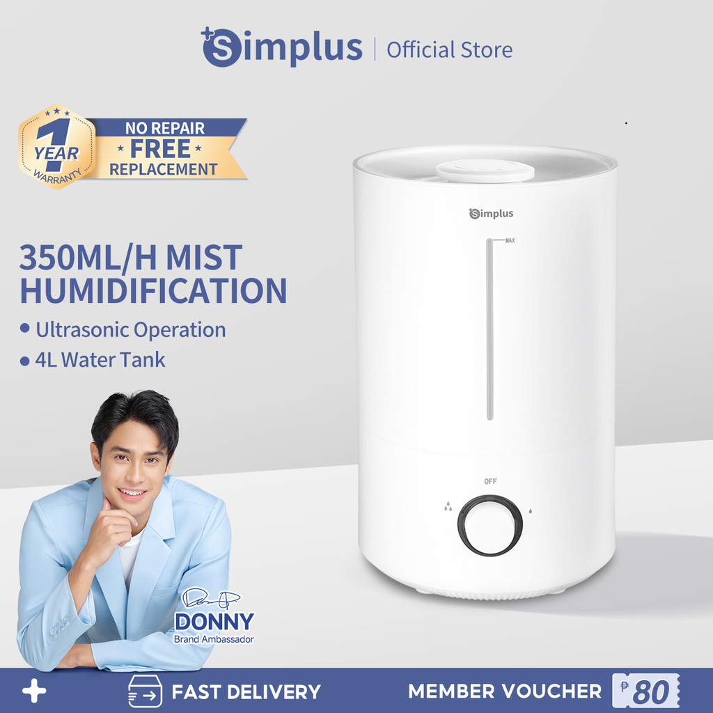 Simplus Humidifier 4L Capacity (350ml/h Humidification) JASH002 ...