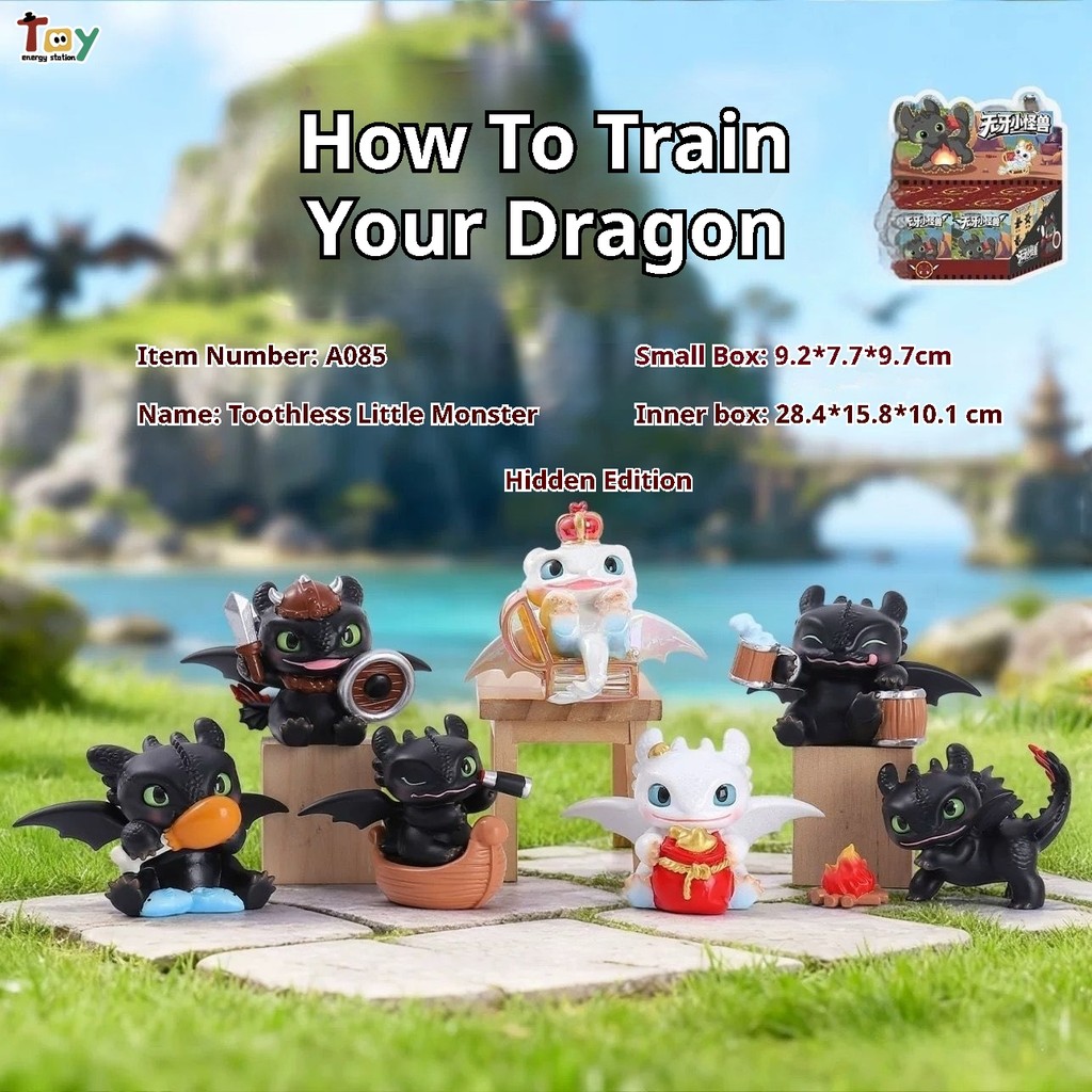 How To Train Your Dragon Toothless Doll Blind Box | Shopee Philippines