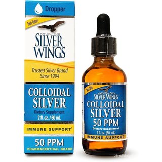 Natural Path Silver Wings Colloidal Silver - Daily Immune Support ...