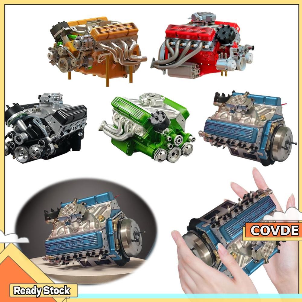 Small-Block Engine Model Kits Multi-Purpose Desk Engine Oranament Resin ...