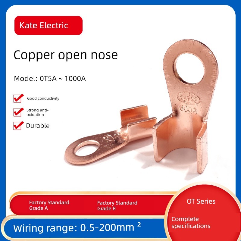 2025 ★ OT Type Copper Lug Terminals Open Lugs Cable HOTSELLING wire ...