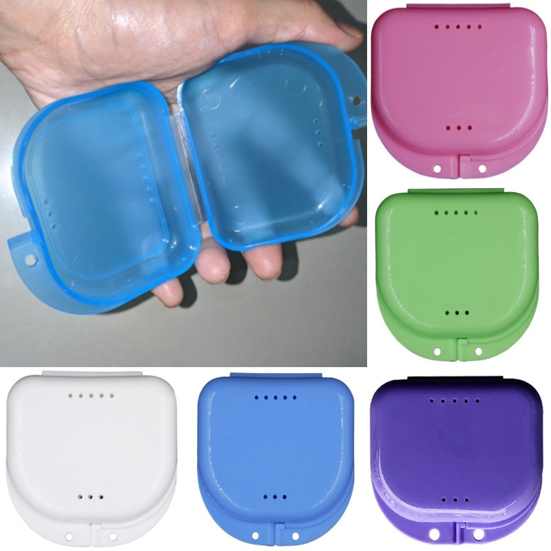 1 Pc Dental Retainer Denture False Tooth Storage Case | Shopee Philippines