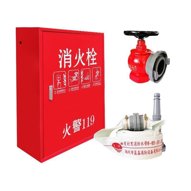 Stainless Steel Full Set Water Hose Fire Hydrant Box Outdoor Reel Fire ...