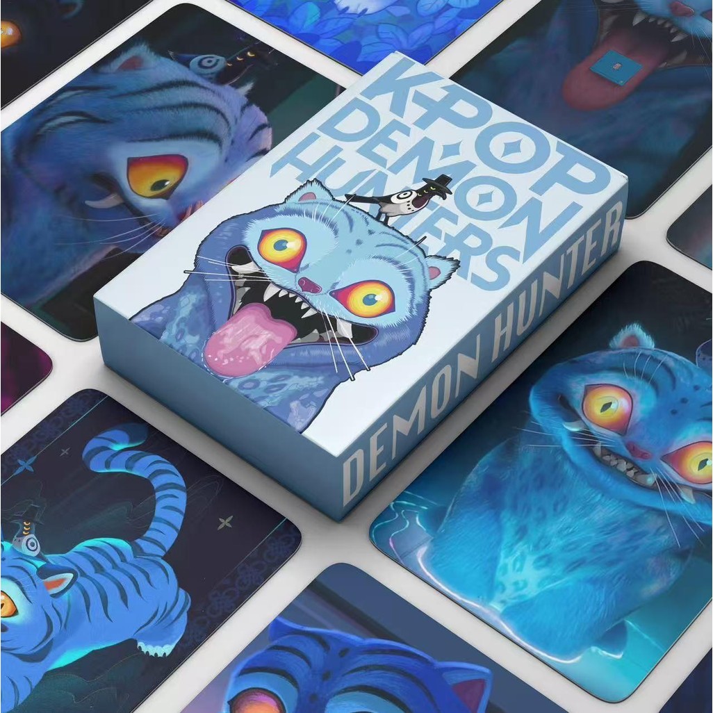 2025-movie-kpop-demon-hunters-photocards-derpy-tiger-lomo-cards-movie