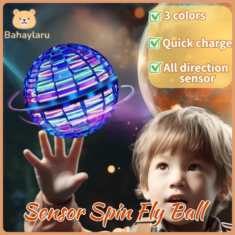Flynova Pro Sensor Spin Fly Ball Toy Magic Rotating Hand Controlled ...