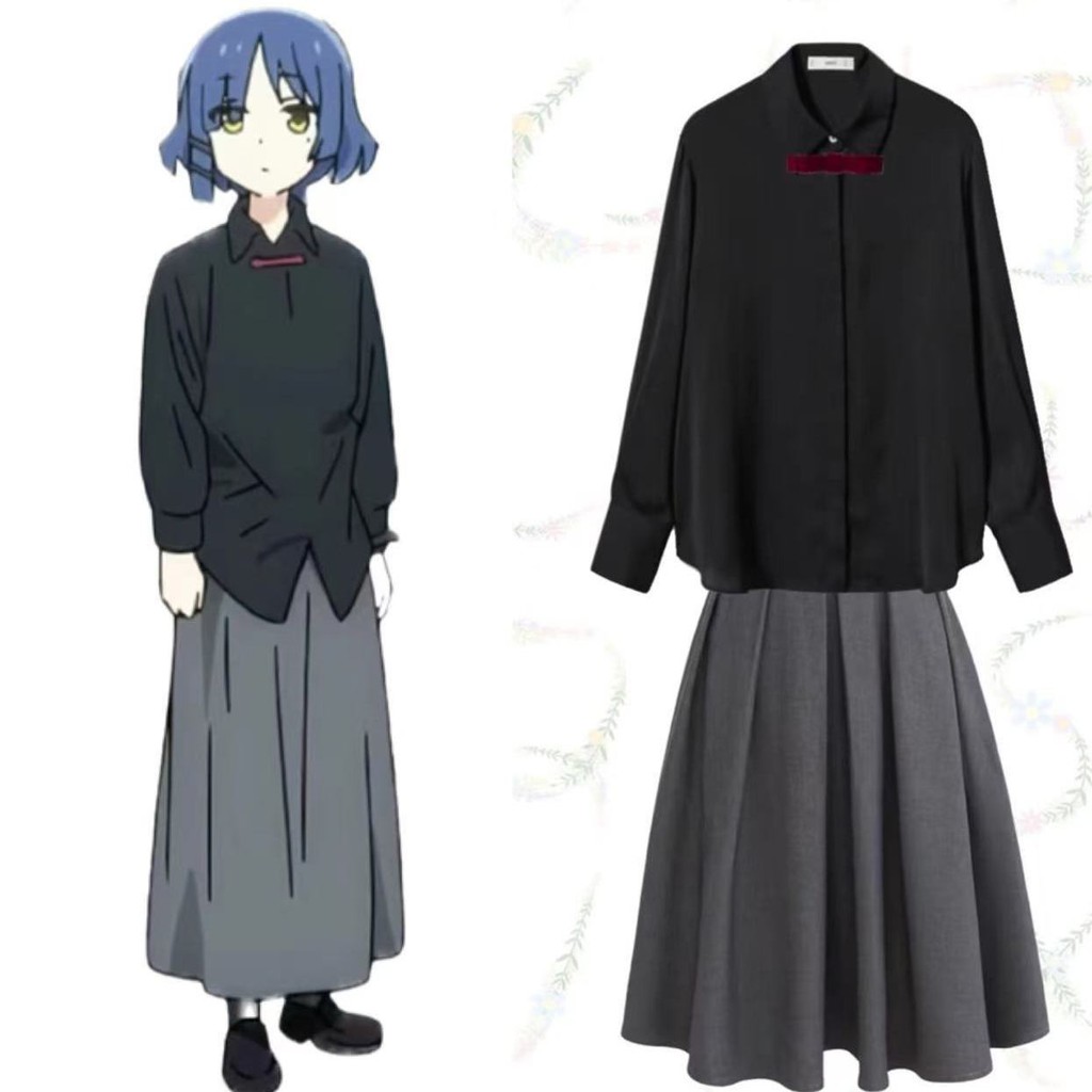 Yamada Ryo Cosplay Ryo Yamada cosplay Outfit Yamada Ryo Black Shirt ...