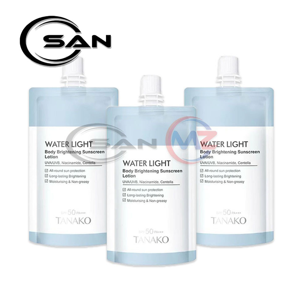 SAN ( SET OF 3 ) TANAKO Body Sunscreen Lotion Centella & Niacinamide ...