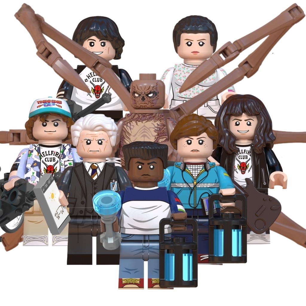 Stranger Things Action Figures Max Dustin Eleven Erica Sinclair Mike ...