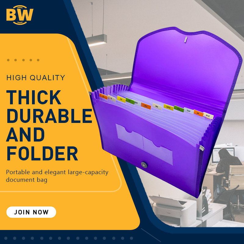 Expandable 13 Layer Folder File Organizer Large Capacity Colorful ...