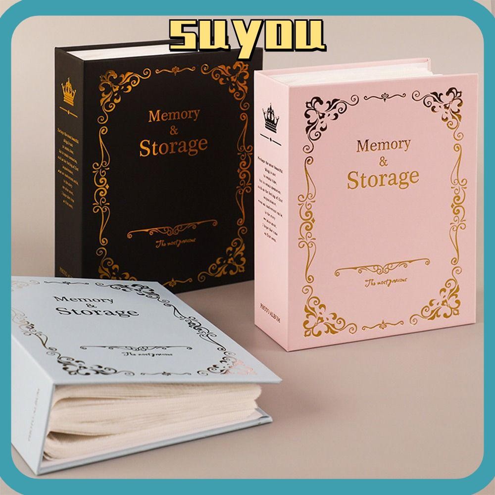 SUYO Photo Collection Book, Insert Type DIY Photo Album, Hot Stamping ...