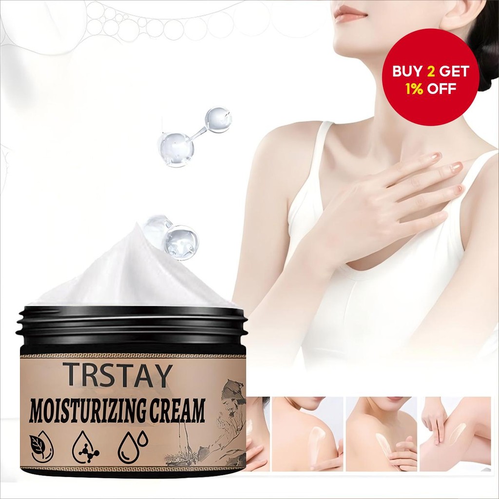 The body moisturizing cream soothes rough skin and small bumps, leaving ...