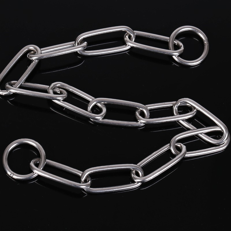 Dog Collar Collar Stainless Steel Metal P Chain Control Chain Horse Dog ...
