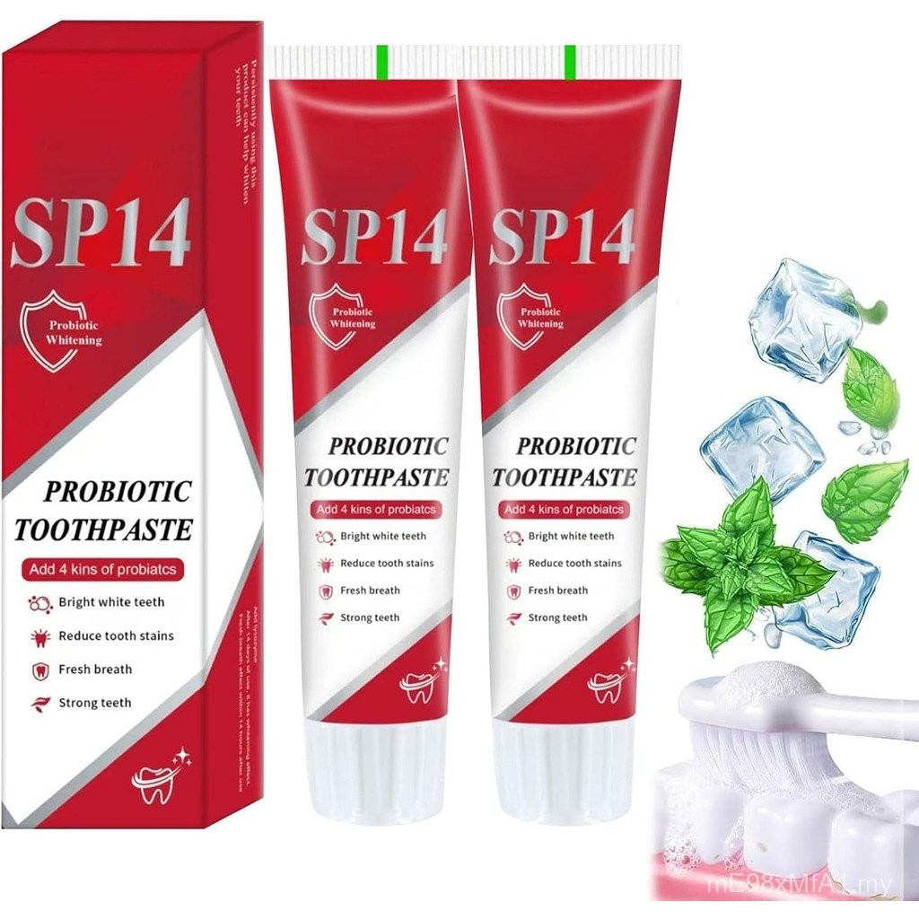 Sp-14 Ultra Whitening Toothpaste, SP14 Probiotic Toothpaste for Teeth ...