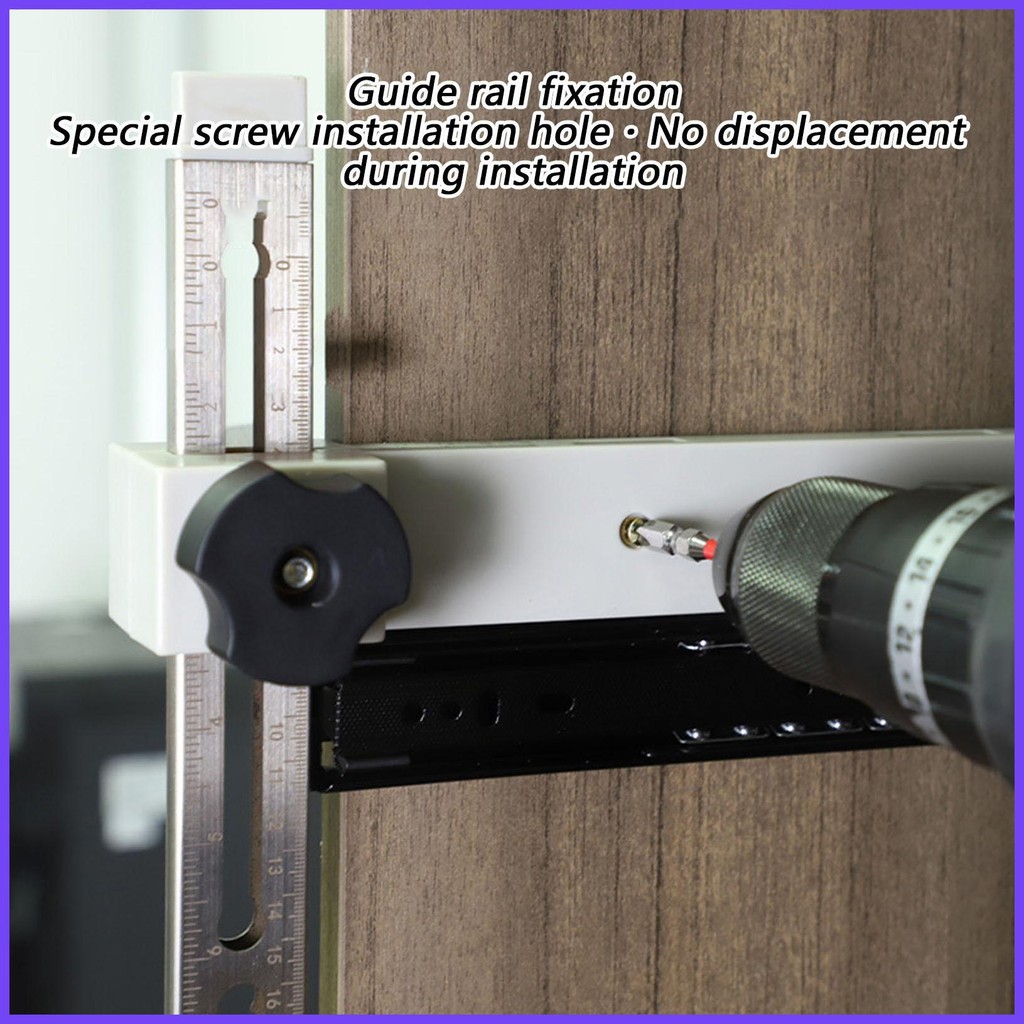 Cabinet Hardware Jig Cabinet Hardware Template with Toggle Clamp ...