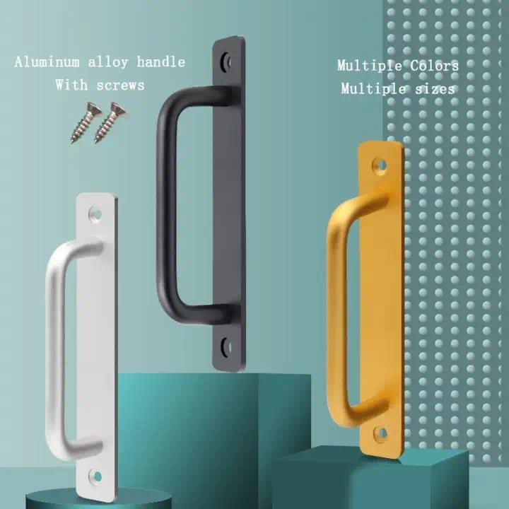 Balcony Bedroom Door Grab Aluminum Alloy Door Handles Bar Suitable ...