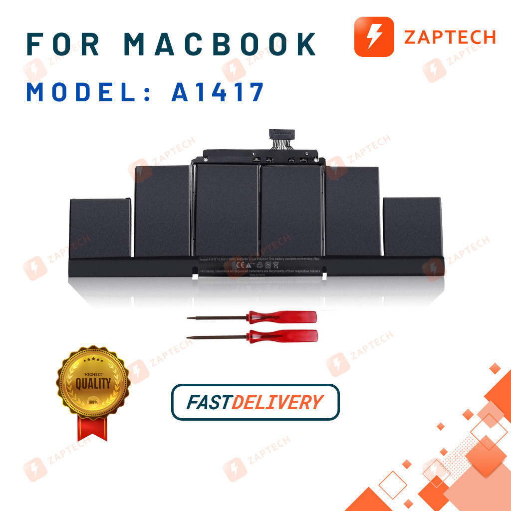 A1417 Battery for Macbook Pro Retina 15 inch A1398 Mid 2012 - Early ...