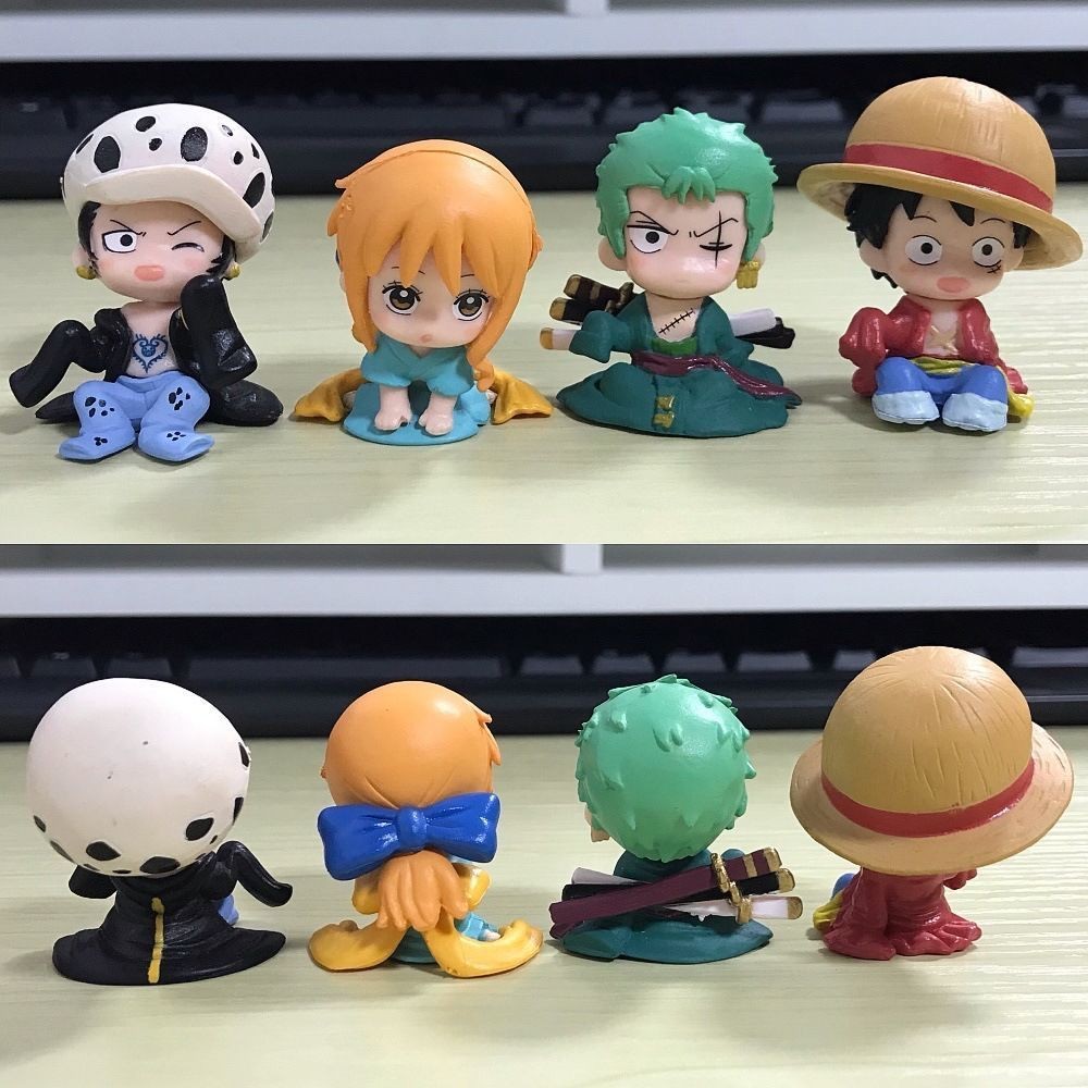Spot Goods One Piece q One Piece Figures Luffy Zoro Roronoa Zoro Luffy ...