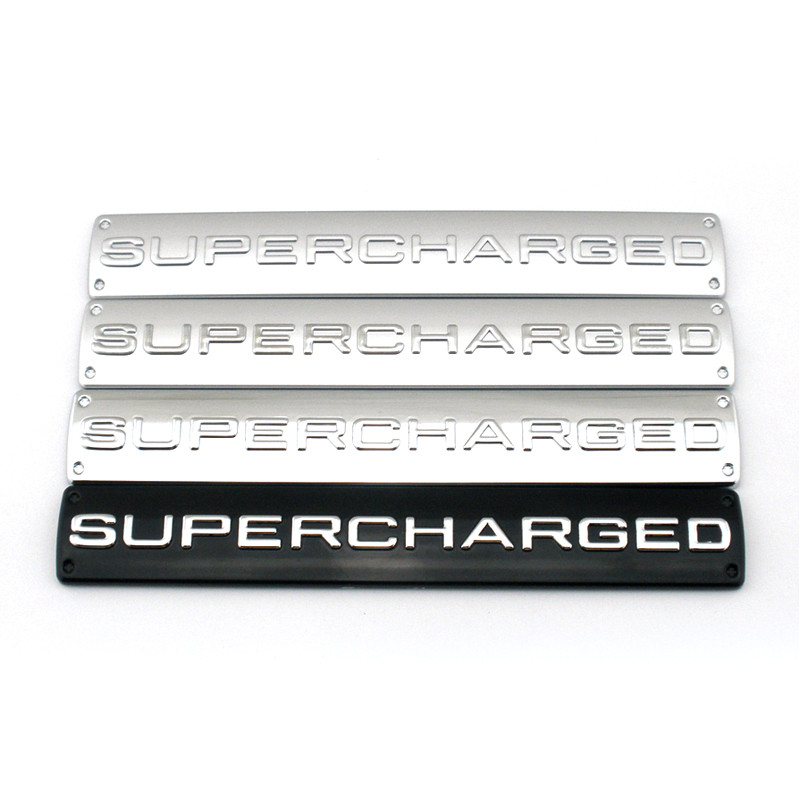 Land Rover supercharged Mechanical supercharged Label Range Rover ...