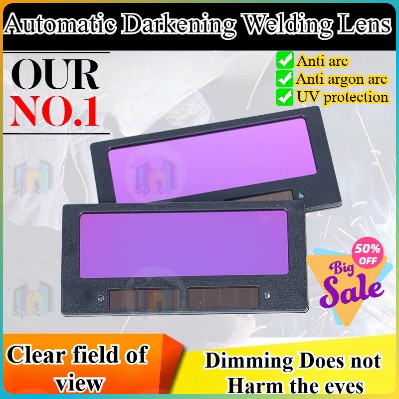 Universal Auto Darkening Replacement Lens, 1/1/1/1 Optical Class ADF ...