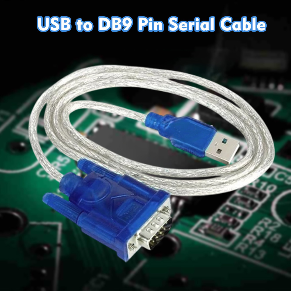 USB 2.0 to RS232 COM Port Serial PDA 9 pin DB9 Cable Adapter Support ...