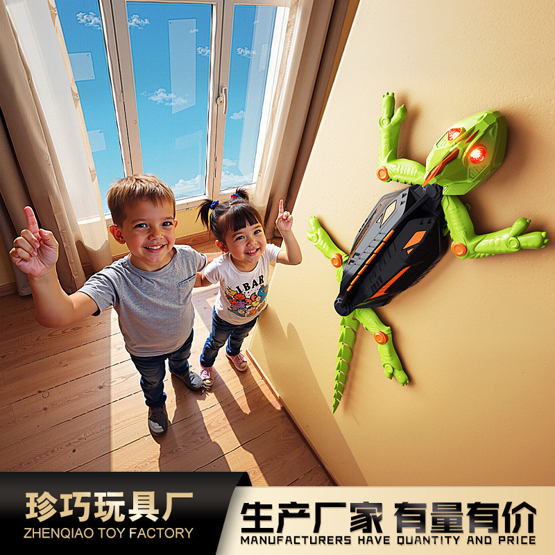 Robot Bionic Intelligent Electric Remote Control Lizard Climbing Wall ...