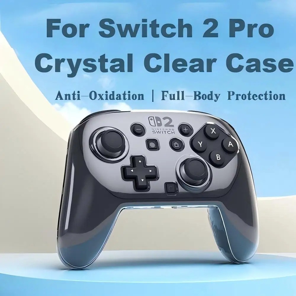 For Nintendo Switch 2 Pro Controller Crystal Protective Case NS2 PRO ...