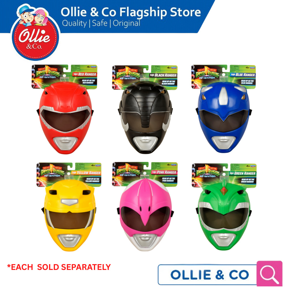 Power Rangers Mighty Morphin Re-Ignition Mask MMPR Children Toys, Gift ...