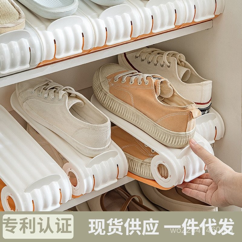 Shoe Cabinet Storage Box Space-Saving Storage Rack Shoe Organizer Shoe ...