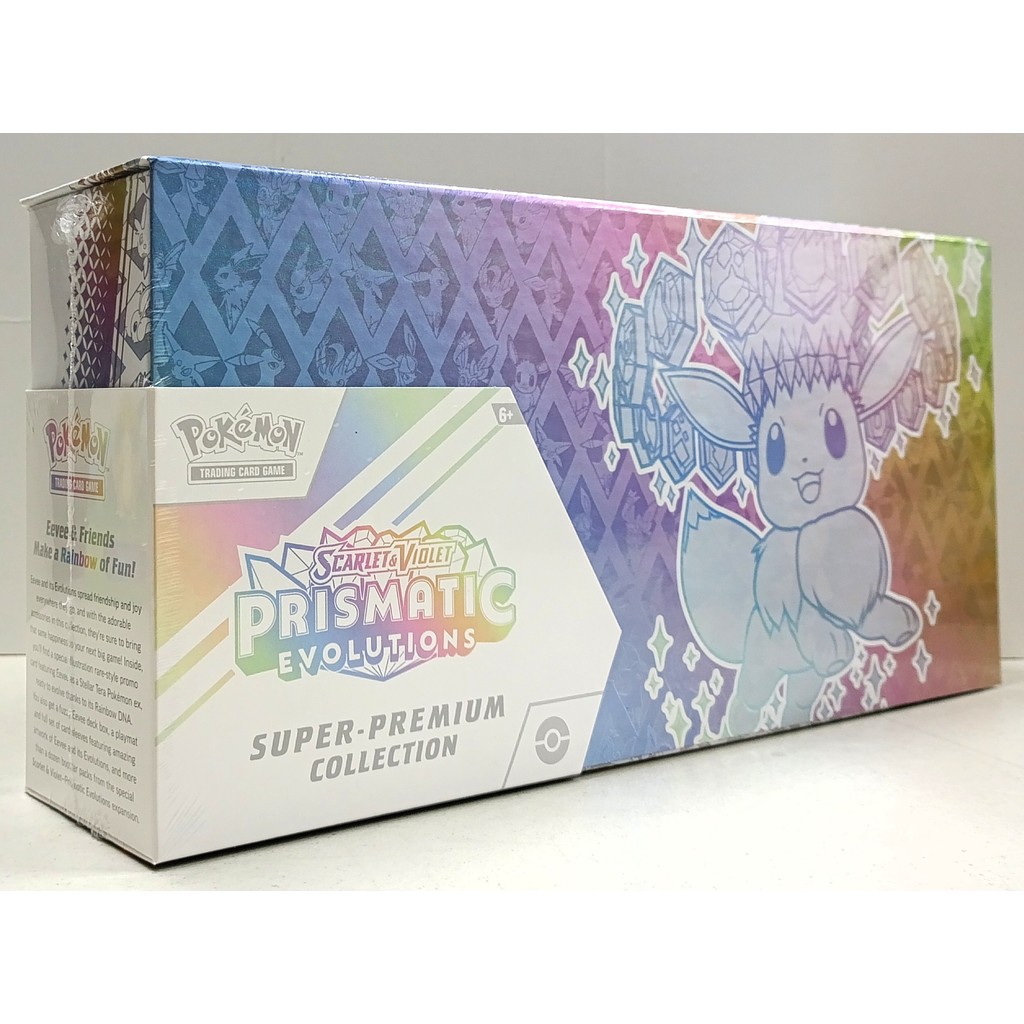 Pokemon TCG Scarlet & Violet Prismatic Evolutions Super-Premium Collection  | Shopee Philippines