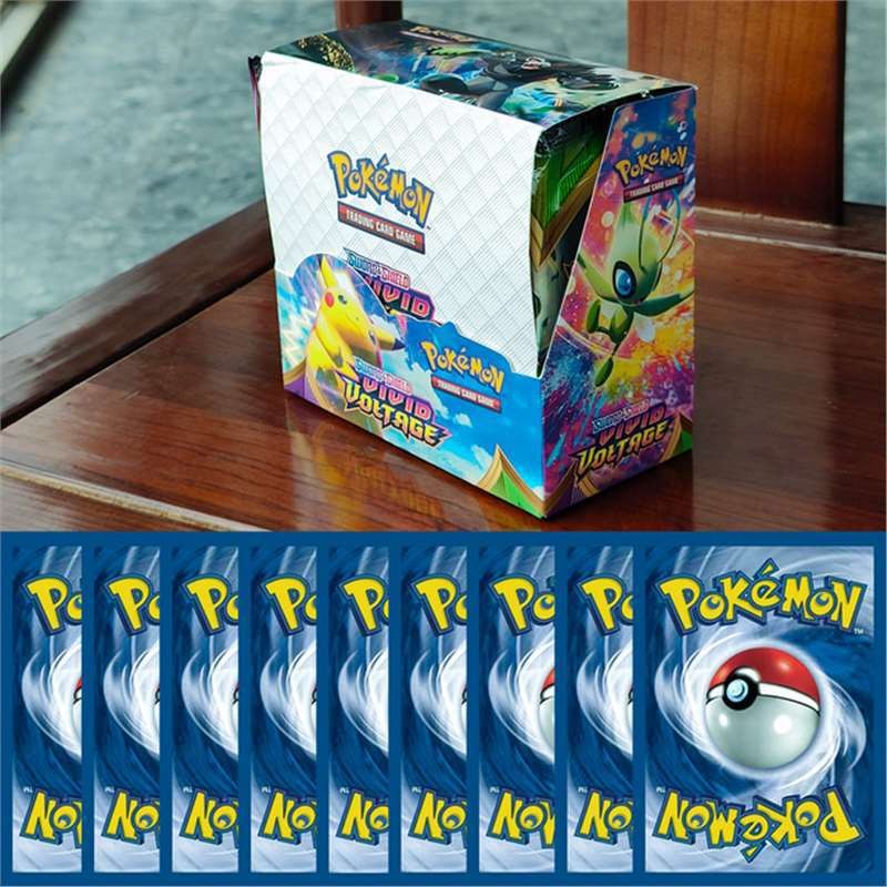 Pokemon Card Magic Pokémon Pikachu Card Pokémon Vivid Card Drawing Pack ...