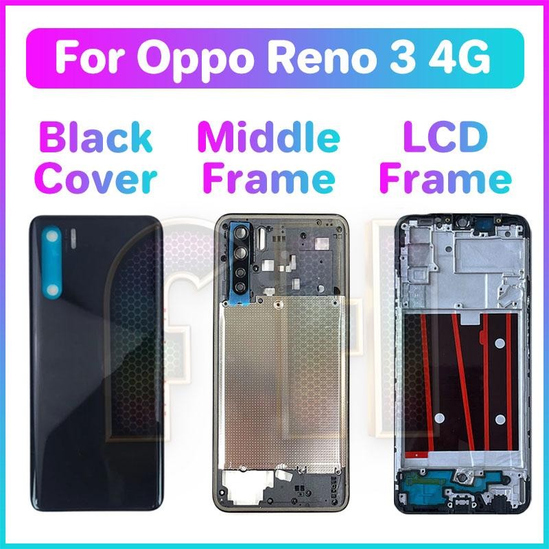 Full Set Back Housing Back Battery Cover LCD Front Middle Frame For ...