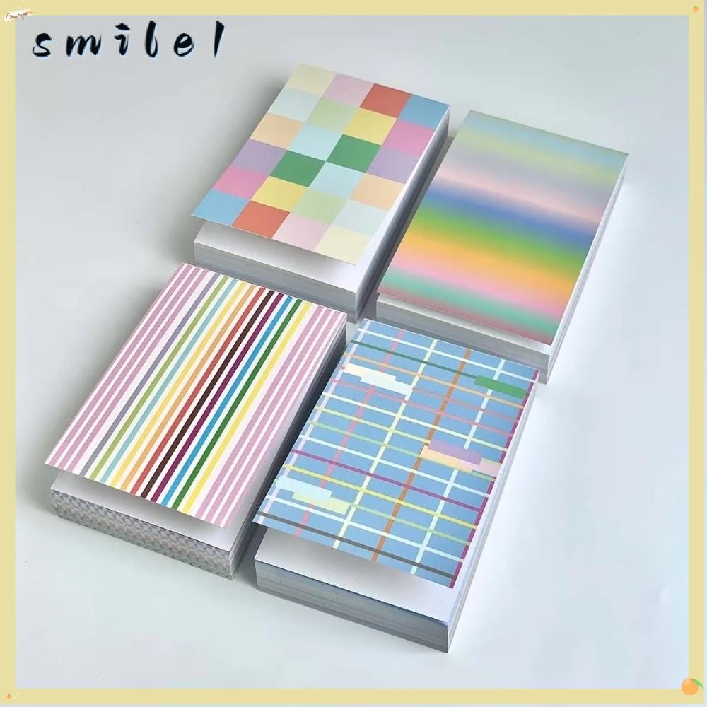 SMILE Memo Pad, No-Sticky DIY Crafts M5 Tearable Notepad, 120 Sheets ...