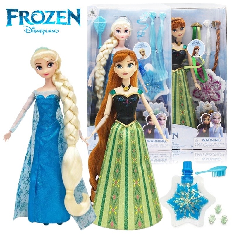 Birthday Gift Female Elsa Princess Doll Elsa Anna Frozen Snow White ...