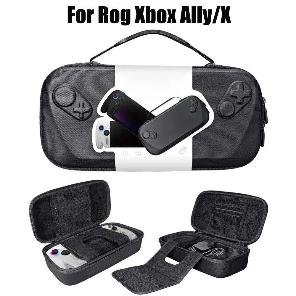 For ROG Xbox Ally / X EVA Handheld Game Console Bag Portable Hard Shell ...