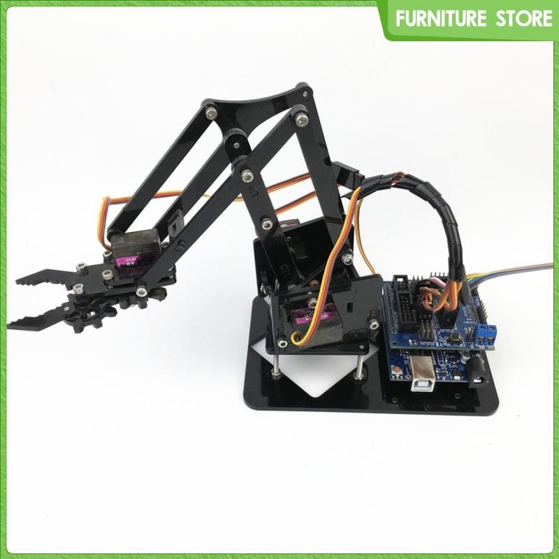 [Wishshopeelxj] 4 Dof Robot Handle Arm Robot Mechanical Educational Toy ...