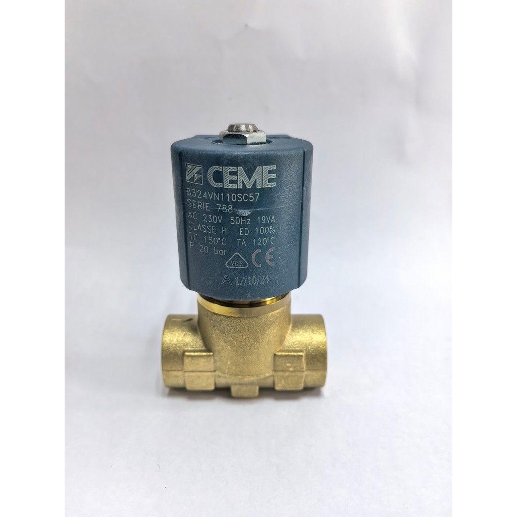 Original Italy CEME Solenoid Valve CEME8324 Sterilizer High Temperature ...