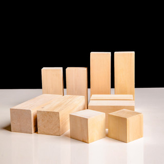 Basswood Square Carving Set Series Building Block Kit Basswood Block ...
