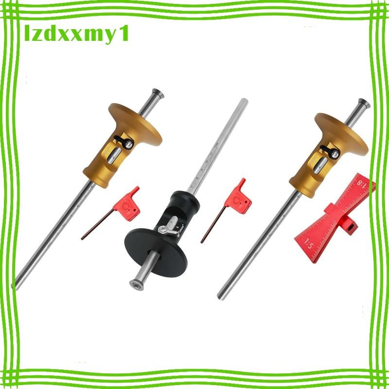 Wheel Marking Gauge Woodworking Marking Scriber Solid Metal Bar Wood