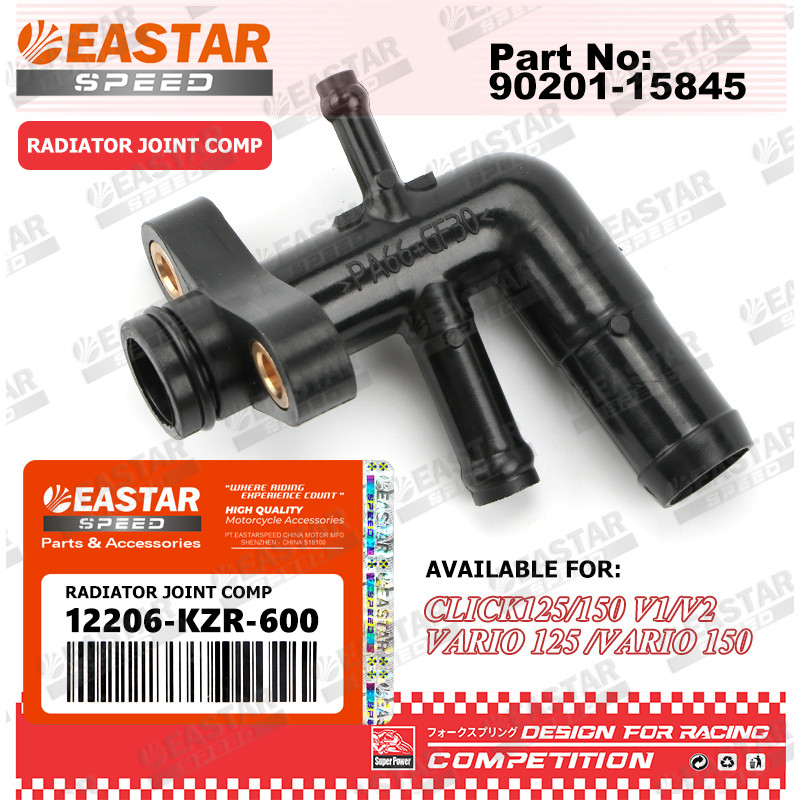 radiator joint comp Water Hose Joint Complete Click125/150 V1/V2 VARIO ...