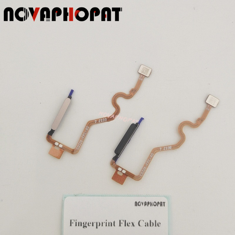 For Infinix Hot 50i X6531 X6531B Fingerprint Flex Power On Off Switch ...