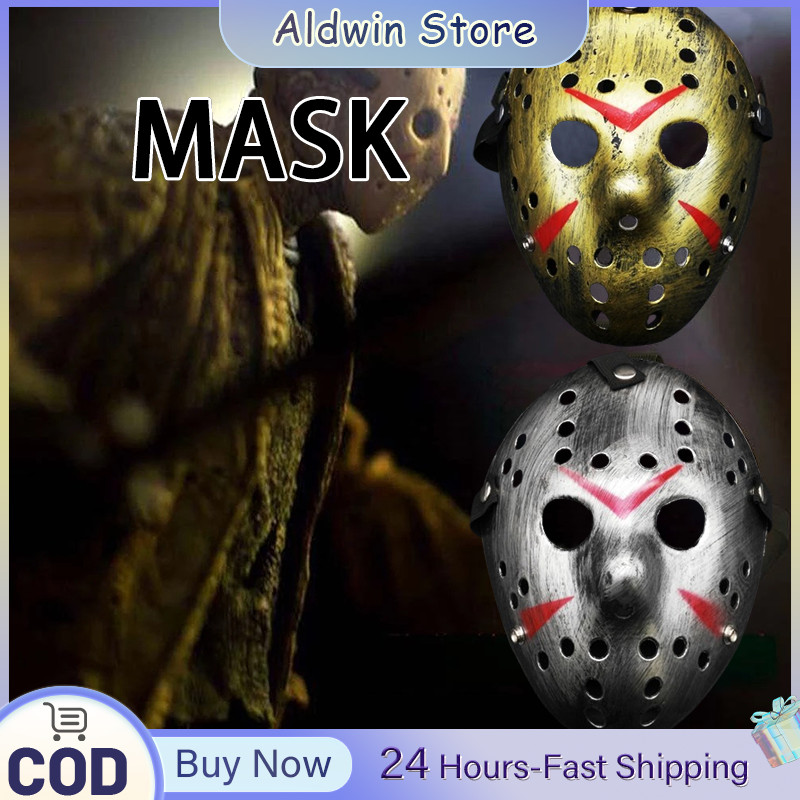 ALD Jason Voorhees Mask Hallowmas Cosplay Party Jason Clown Scary ...