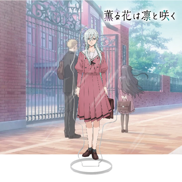 Figurine Acrylique Rintaro Tsumugi 16 Cm – Stand Double Face, Décoration Bureau Et Collection Anime