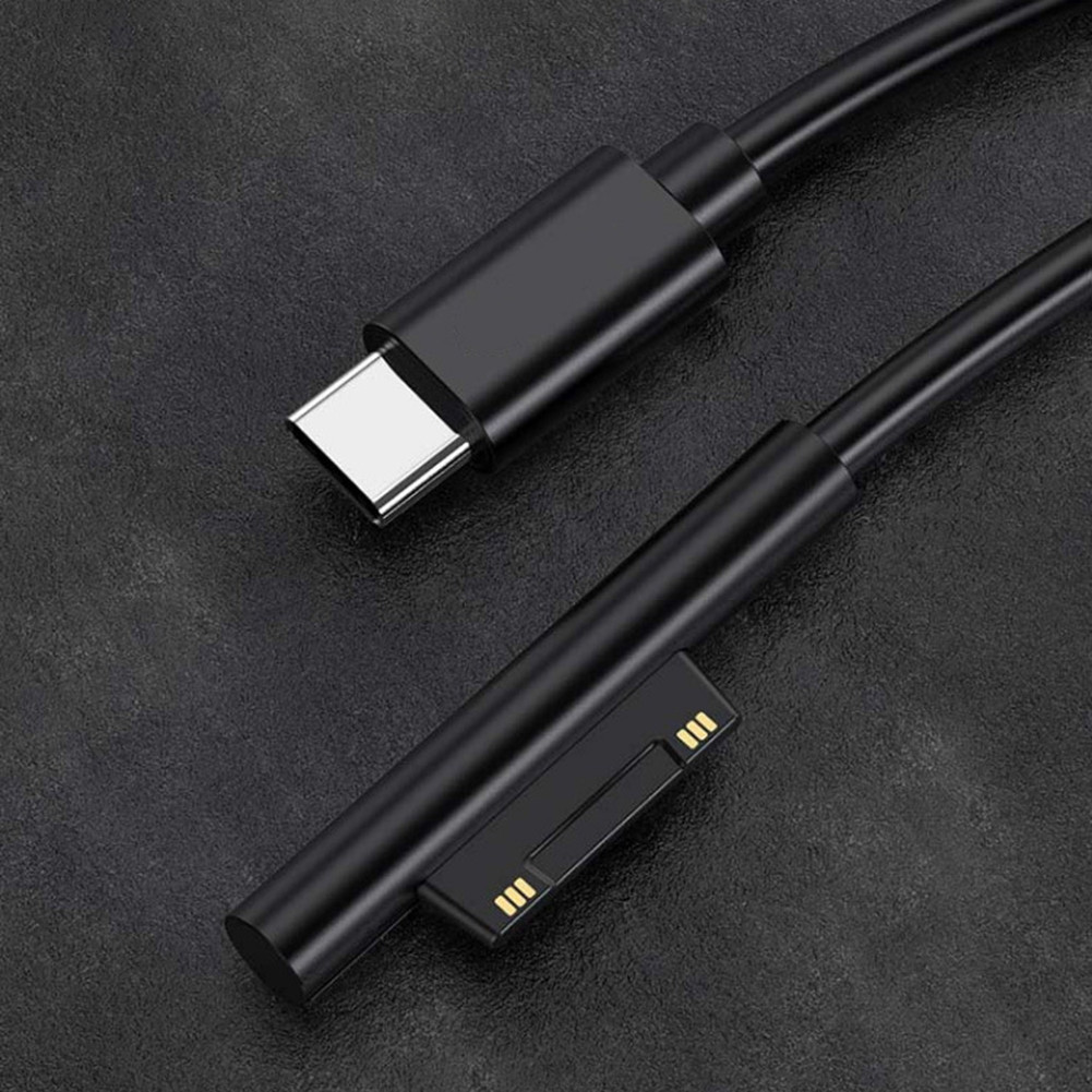 15V 3A Fast Charging USB Type-C Power Supply for Microsoft Surface Pro ...