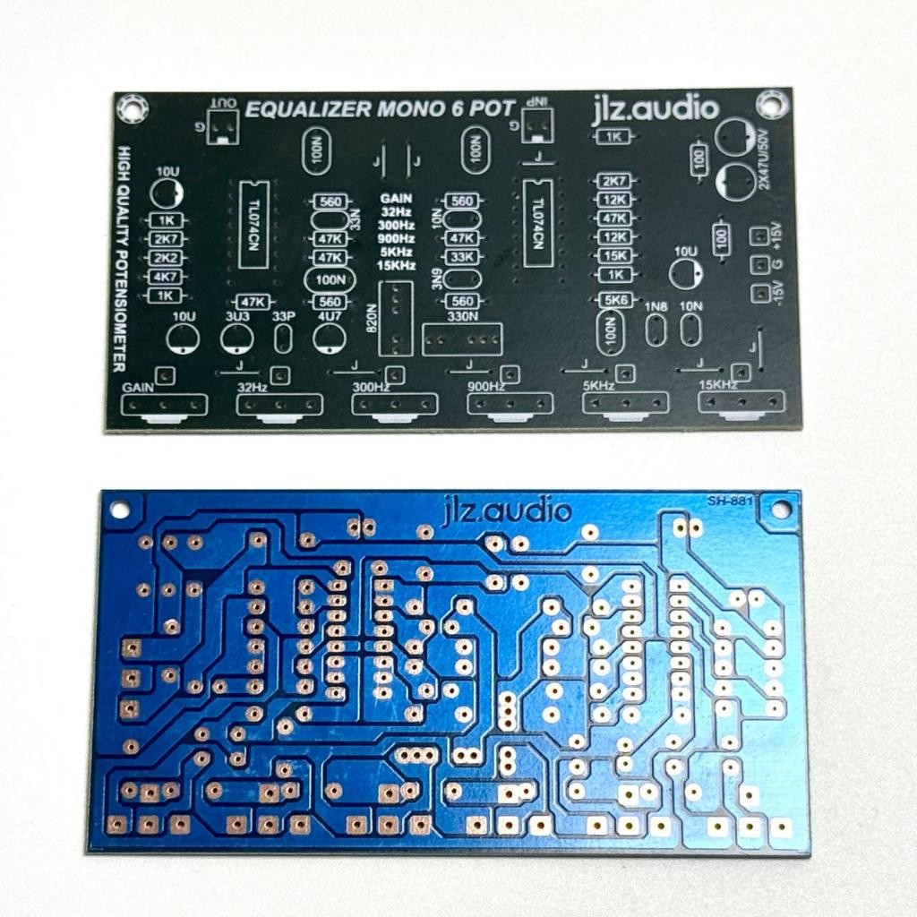 PCB TONE CONTROL EQUALIZER MONO 6 POTENSIO | Shopee Philippines