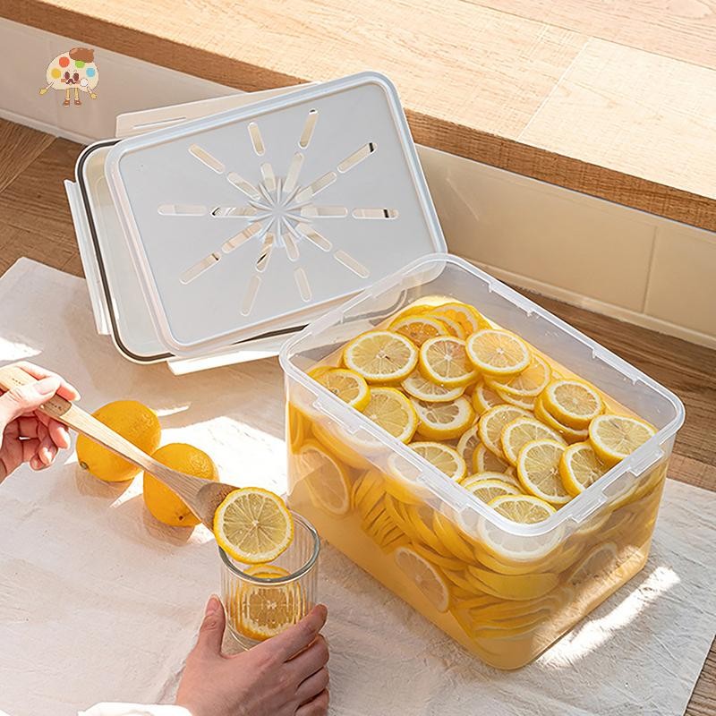 LON 4/5L Pickle Jar Leakproof Pickle Fermentation Container For Gherkin ...