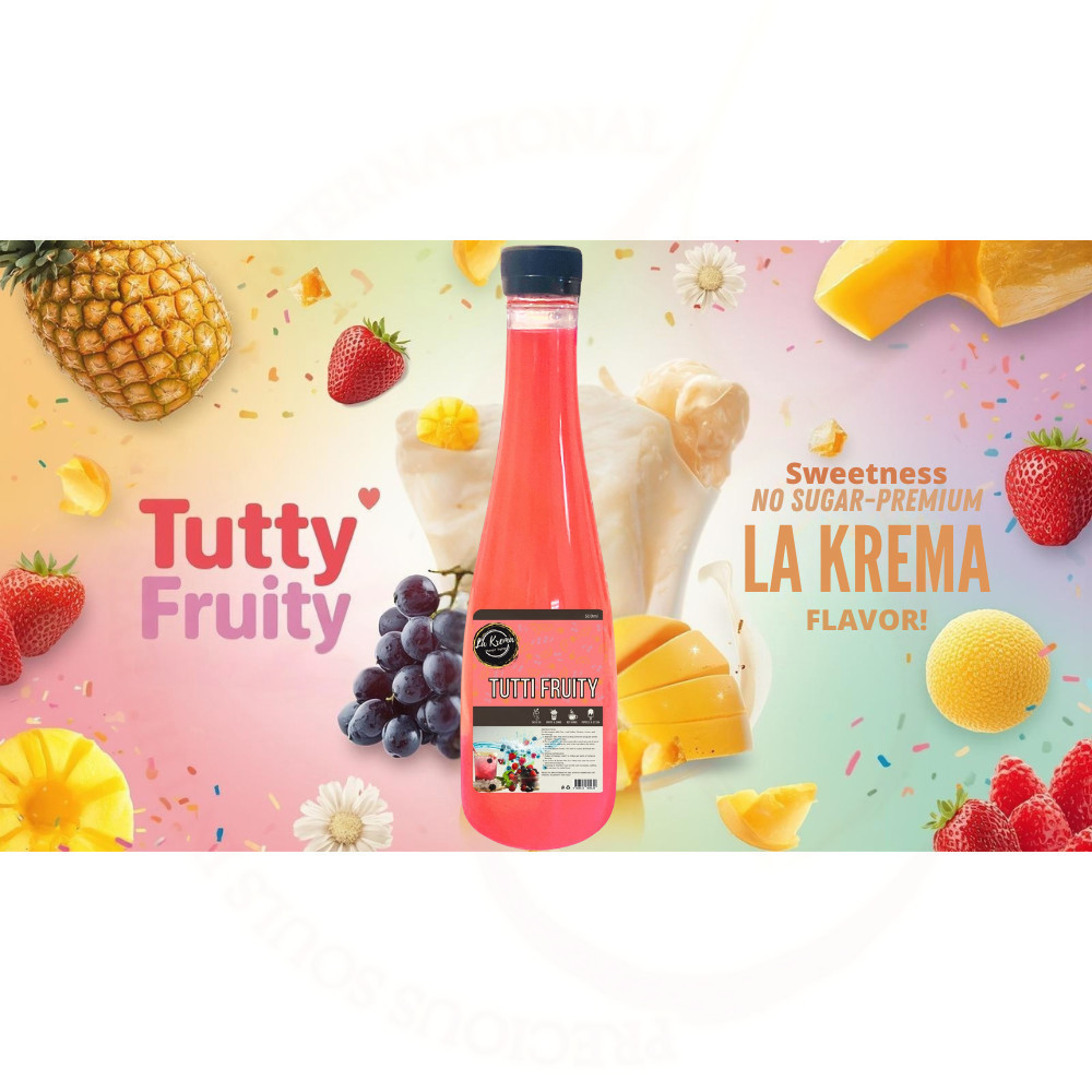 Tutti Frutti Syrup fruity milk tea soda frappe shake cocktail mocktail ...