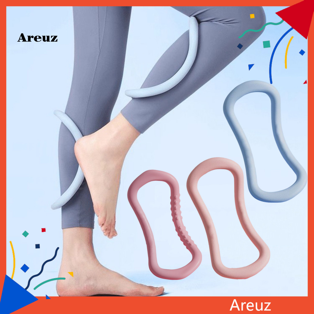 ARE 2Pcs Multifunction: The calf yoga ring can be used to tighten the ...
